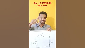 day 1 of network analysis #gate  #integratedcircuitdesign #vlsidesign #vlsitechnology #vlsi