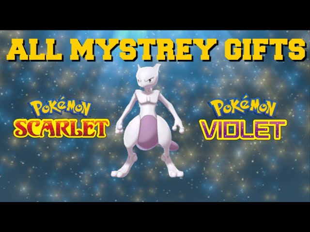 Pokemon Scarlet and Violet Mystery Gift Codes (September 2023)