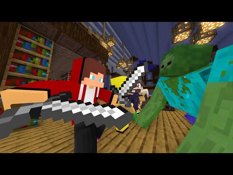 まいまいん Episode 8] Resident Evil - Zombie [Minecraft Maizen Animation