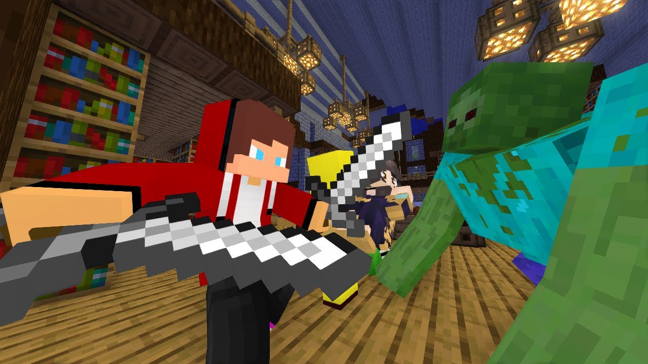 Episode 8] Resident Evil - Zombie [Minecraft Maizen Animation