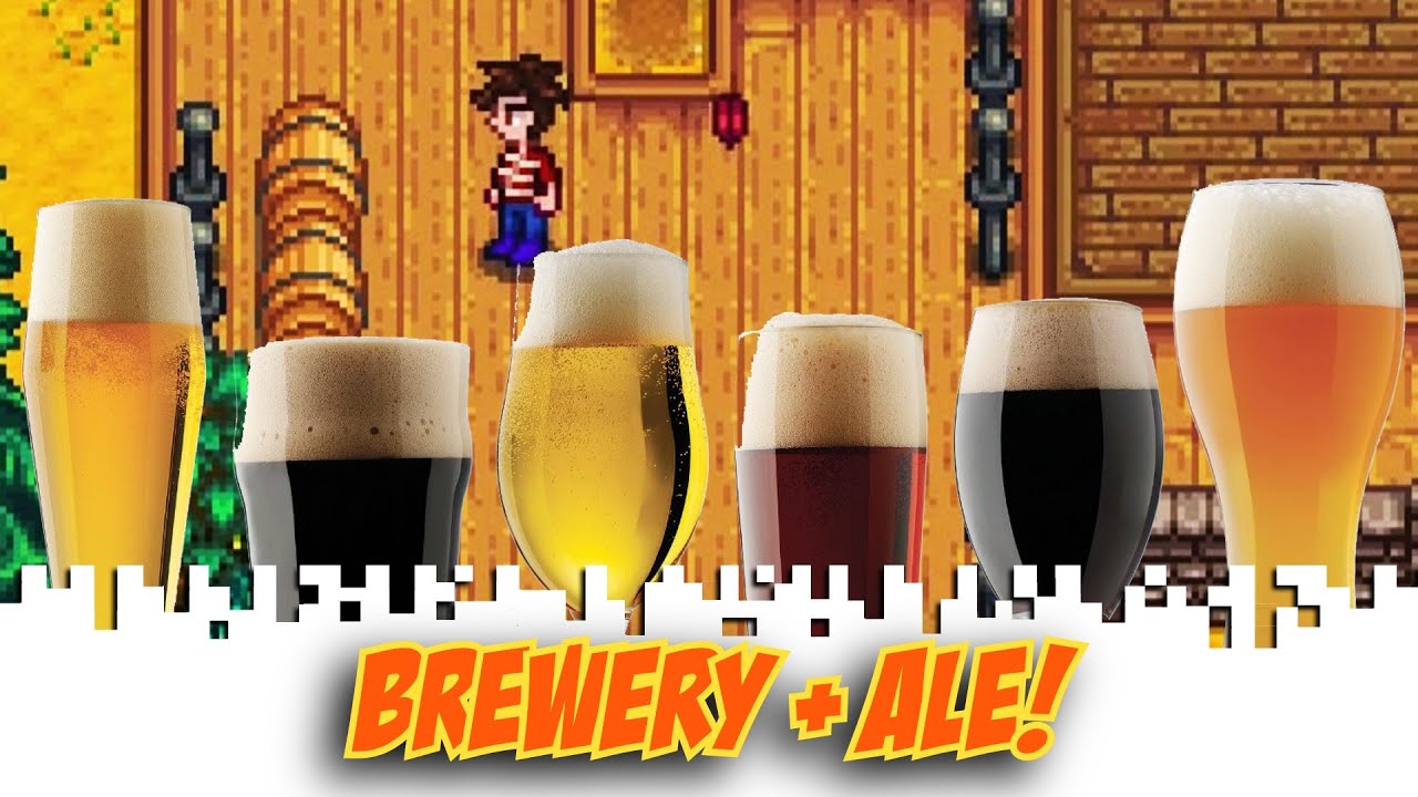 Stardew Valley Gameplay Brewery Kegs & Preserves Jars Stardew Valley