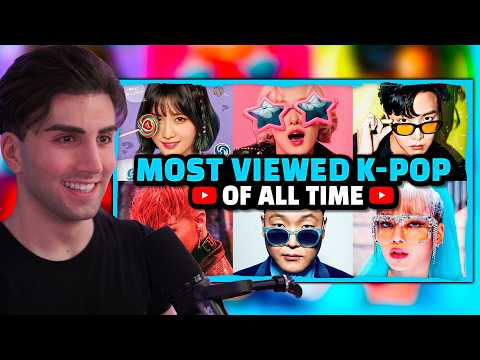 I React to the Top 100 Most Viewed K-Pop Songs of All Time!