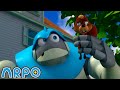 Annoying Squeaking Sound!!! 🔊 | ARPO The Robot | Funny Kids Cartoons | Kids TV Full Episodes