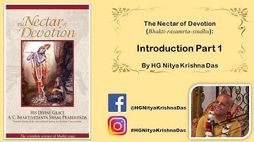 Nectar of Devotion - Introduction Part1