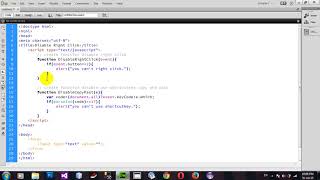 How to Disable Shortcutkey and Right Click in JavaScript