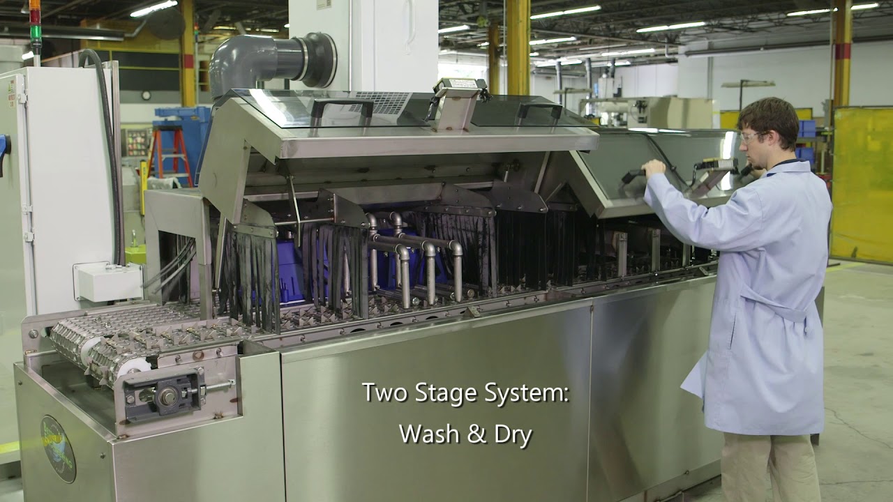 Dual Conveyor Washer - Totes, Rods, & Driveshaft Components - C-24 Product Tour | Better Engineering