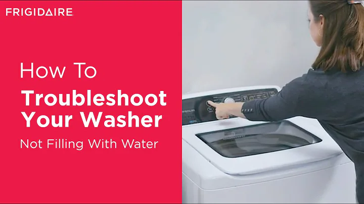 Troubleshooting Your Washer: Not Filling With Water