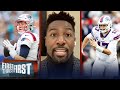 Greg Jennings reveals his pick in the Bills vs. Patriots Wild Card game | NFL | FIRST THINGS FIRST
