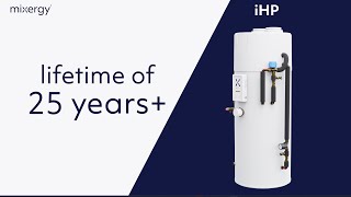 The awardwinning Mixergy iHP (Integrated Heat Pump Cylinder)