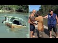  disaster in cape york emergency rescue of submerged ute  trailer archer river