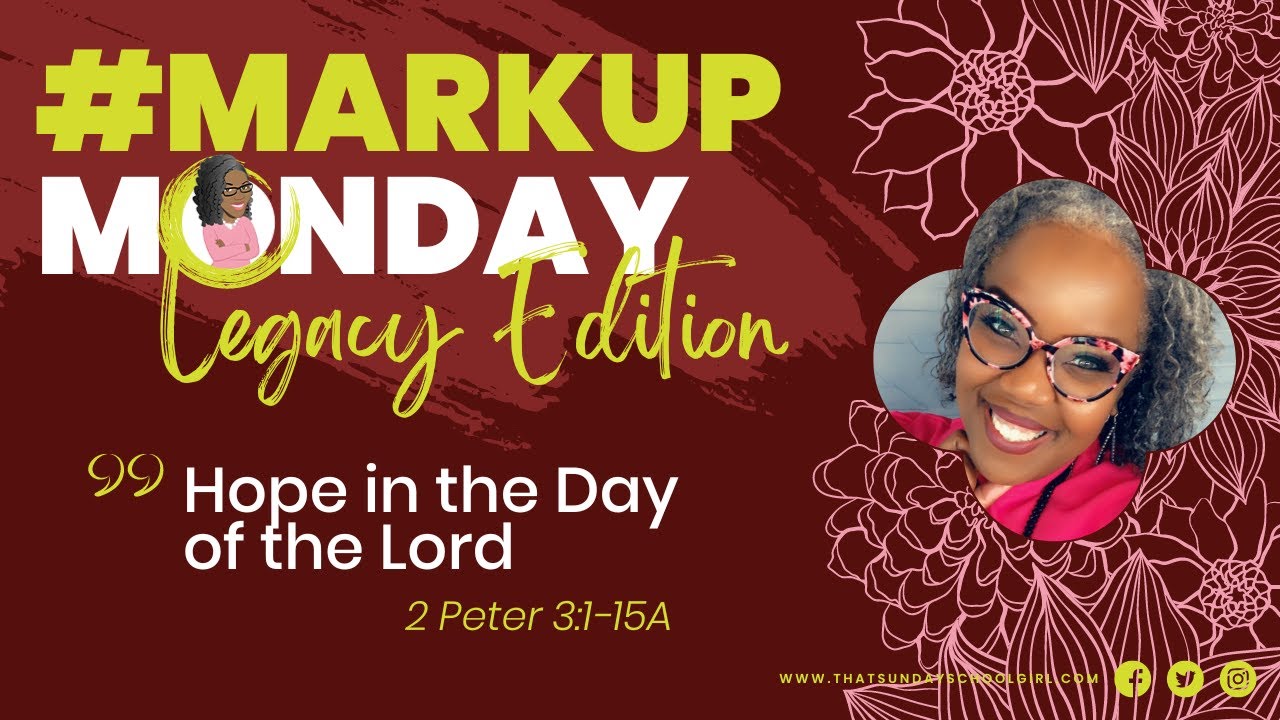MarkUpMonday Hope In The Day Of The Lord May 28 2023 YouTube markupmonday hope in the day of the lord may 28 2023 youtube