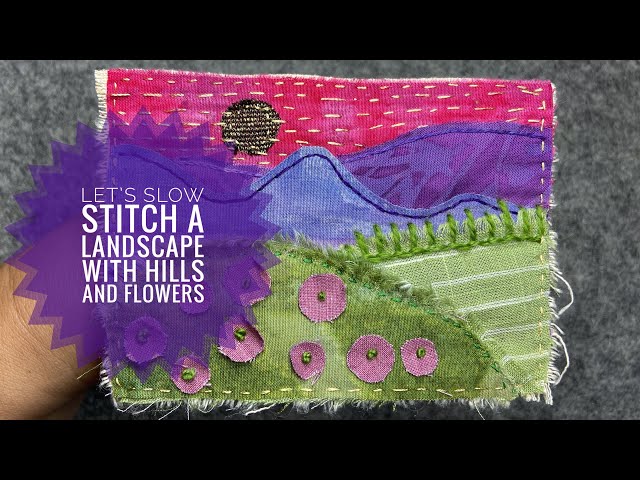 What is slow stitching, how to slow stitch & what to make with it —  petalplum