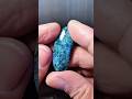 Cutting &amp; Polishing a Blue Moss Agate Cabochon 💙✨ | Satisfying Gem Art#asmr