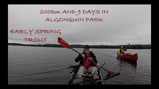 9 Days in Algonquin Park With My Brother   4K