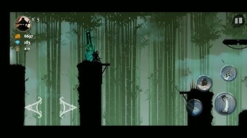 Ninja Arashi - First Map - Chapter 1 - Level 4 - PC Game - Android - Gameplay