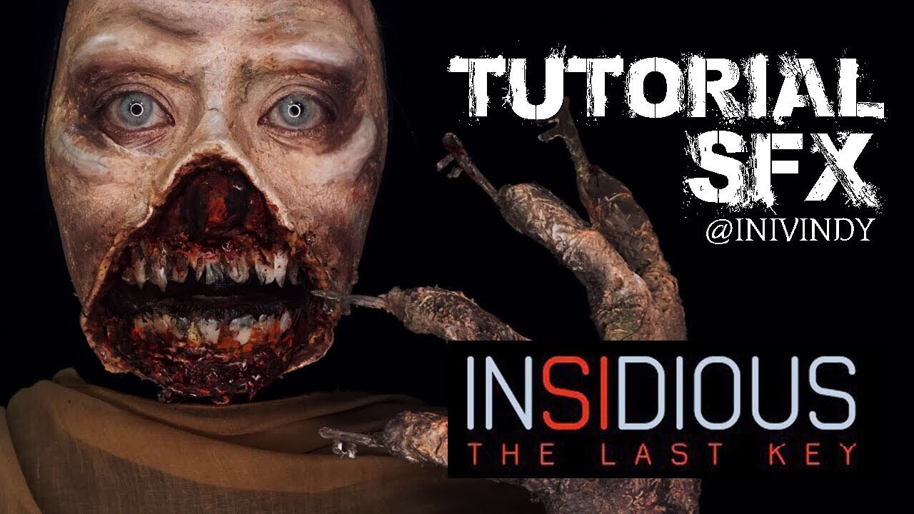 Insidious The Last Key SFX Makeup Tutorial Ala Vindy YouTube