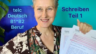 telc Deutsch B1*B2 Beruf | Schreiben 1 | Rechnung Heizung | Deutsch lernen