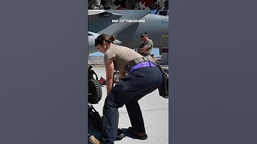 Loading 20mm Bullets Into an F-15C Eagle