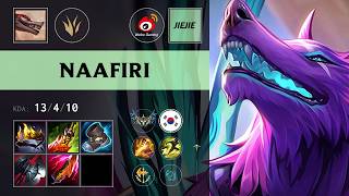(WBG Jiejie) Naafiri Jungle vs Vi - KR Challenger Patch 26.12