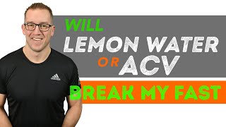 Will lemon water break your fast? what about apple cider vinegar? join
us for this quick keto q&a snippet replay!! then check out our other
videos on how to ...