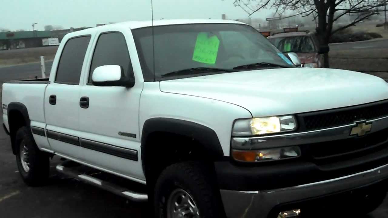 2001 Chevrolet Silverado 2500HD, Crew cab 4dr, Short box, 4x4, 6.0 V8