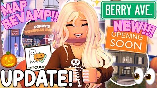 New Huge Halloween Mini Map Revamp Update In Berry Avenue