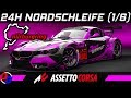 24H Nürburgring Nordschleife Rennen (1/6) | Assetto Corsa Livestream Gameplay German