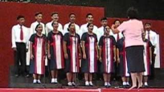 "There Rose a Lamb" - NBBA Large Vocal Ensemble, 18th NSC (w/ lyrics)