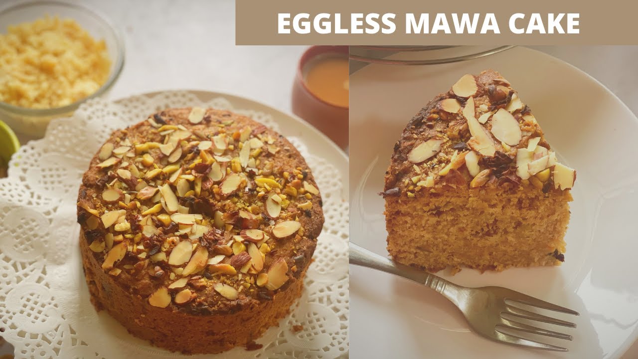 EGGLESS MAWA CAKE RECIPE | HOLI SPECIAL EASY MAWA CAKE RECIPE | EGGLESS PARSI MAWA CAKE RECIPE | Deepali Ohri