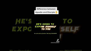 Difference between Apostle and Disciple #christianity #christian #disciple #apostle
