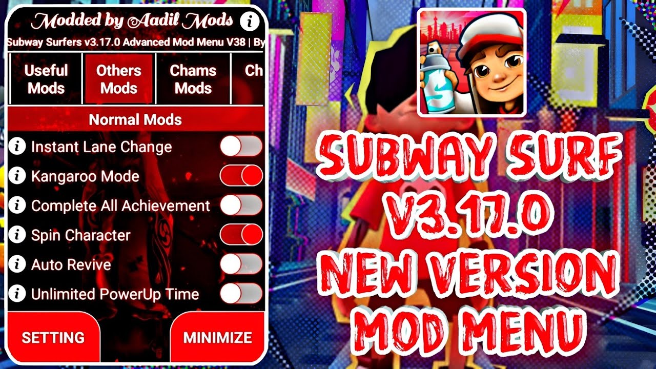 Subway Surfers Mod Apk (mod menu) Download