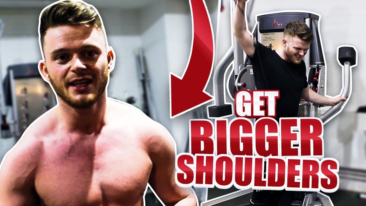 Shoulder workout ! Maxplays - (get BIGGER shoulders!!) - YouTube