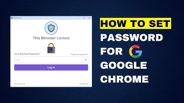 HOW TO LOCK GOOGLE CHROME BROWSER WITH PASSWORD | KHAAS LEARN