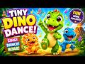 🎶Tiny Dino Dance | Fun Dinosaur Kids Song | Nursery Rhymes for Toddlers #kidssongs #cocomelon