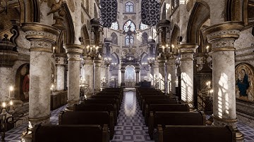 Dexsoft Games: Cathedral 5. (Unreal Engine)