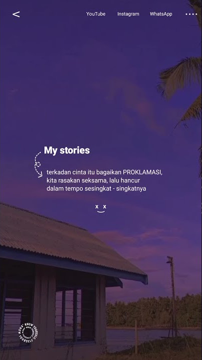 terkadang cinta itu bagaikan proklamasi...~ wa buat pacar tersayang ~ story wa bikin Baper
