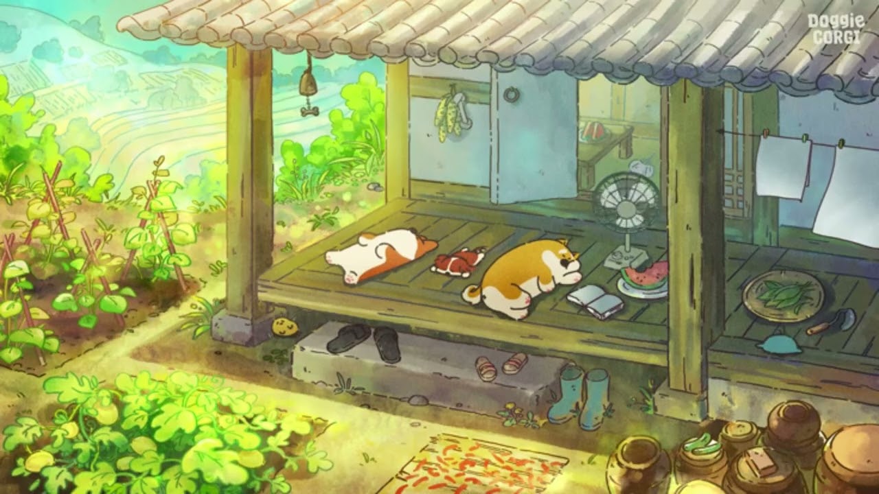 Doggie Corgi. 🐶 Chill Lofi, Relaxing Music