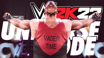 I Was Told To Play WWE 2K22 Universe Mode...