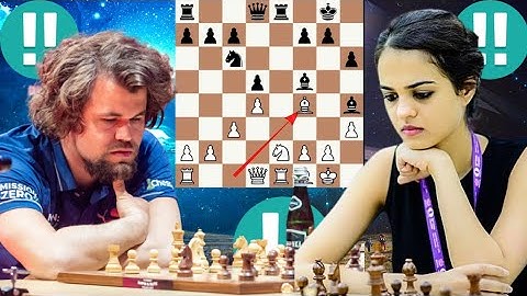 Crazy chess game 9 | Magnus Carlsen vs Tania Sachdev   17