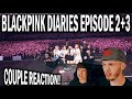 BLACKPINK DIARIES EPISODE 2 + 3 (COUPLE REACTION!)