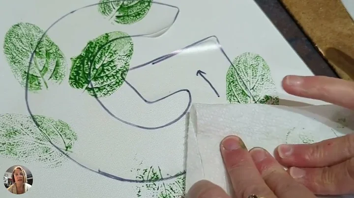 Leaf Printed Monogram