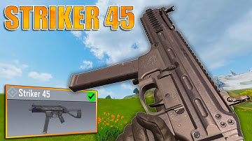 *NEW* Striker 45 smg in COD MOBILE BR!😱| Solo vs Squads Gameplay