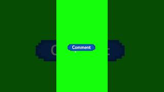 Youtube Comment animation green screen #short