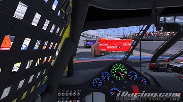 NASCAR iRacing Class B - Final Restart at Texas