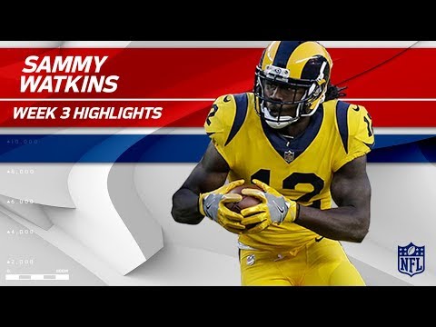 Sammy Watkins Flies by San Francisco with 2 TDs!✈️ | Rams vs. 49ers | Wk 3 Player Highlights