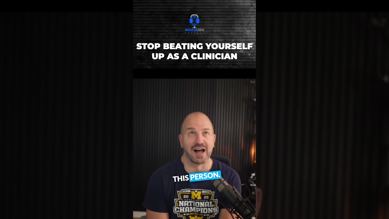 COACHING CALL - Stop Beating Yourself Up as a Clinician