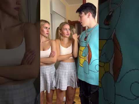Я бы тоже перепутала, если бы со мной всегда была близняшка 😂 #shorts
