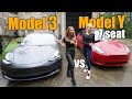 Hands-On with 7-Seat Model Y vs Model 3?