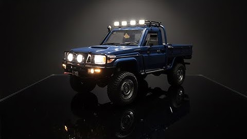 RC4WD TF2 LWB - Killerbody Toyota LC70 - Build issues & fixes - HDR 4K