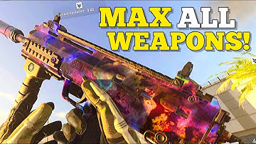 How I Got EVERY WEAPON MAX LEVEL on MW2 in UNDER 1 WEEK! ( Fastest Way To Level Weapons In MW2 )